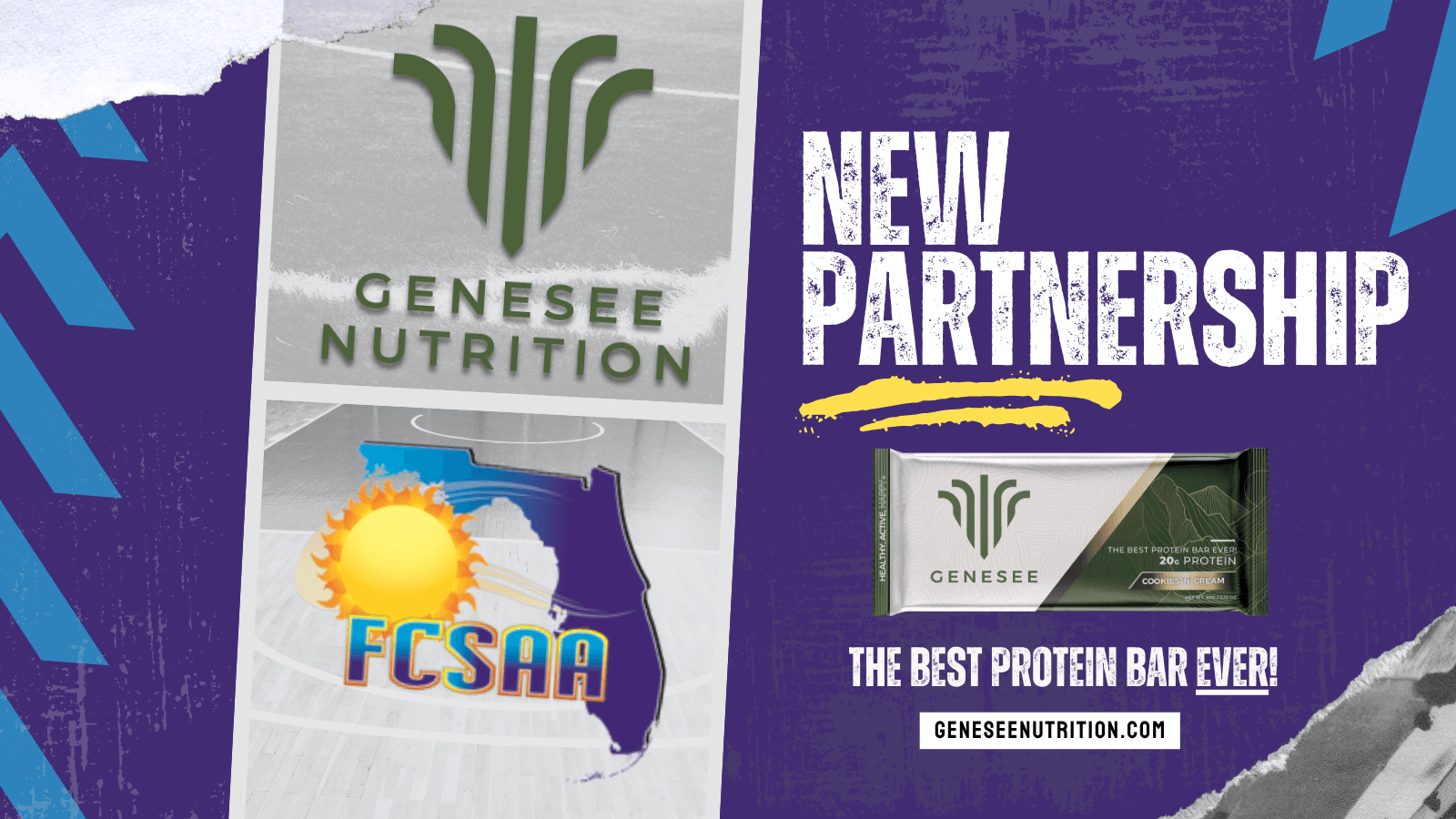 FCSAA Launches Nutrition Partnership with Genesee Nutrition